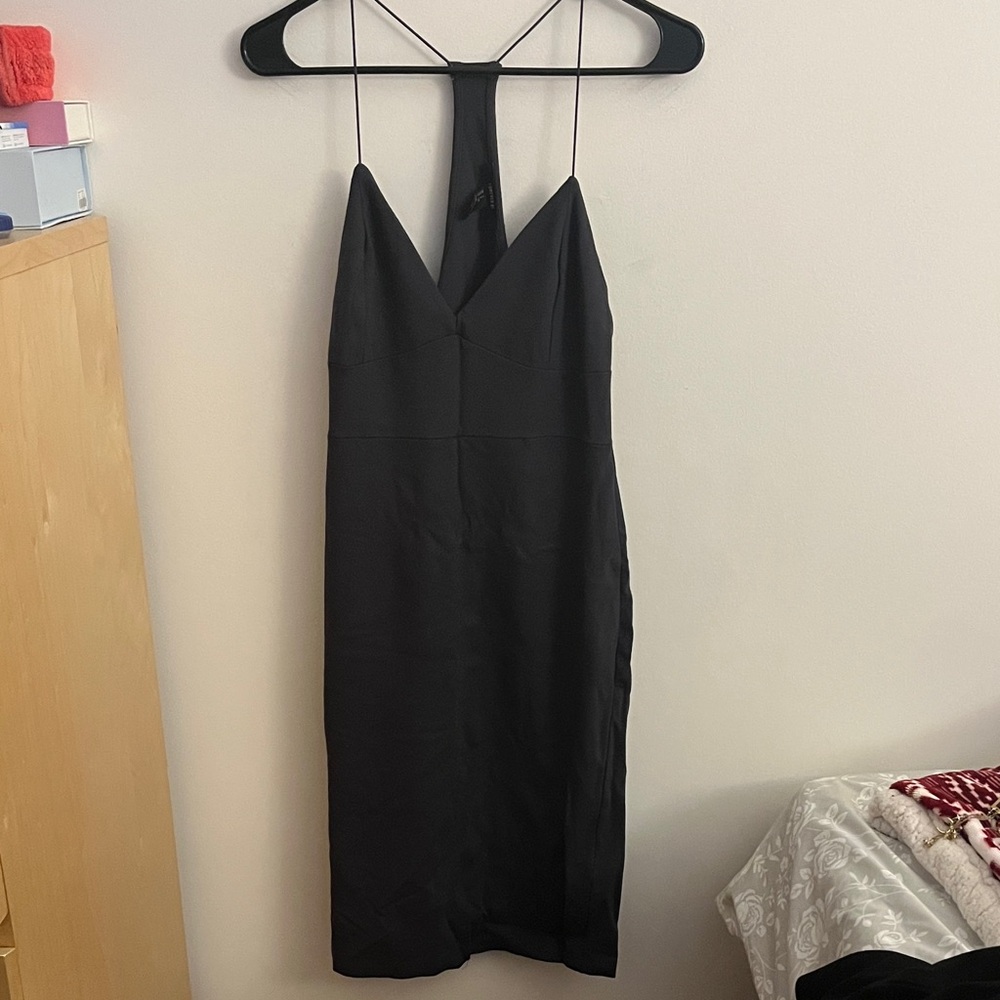Forever 21 Black Backless Dress
